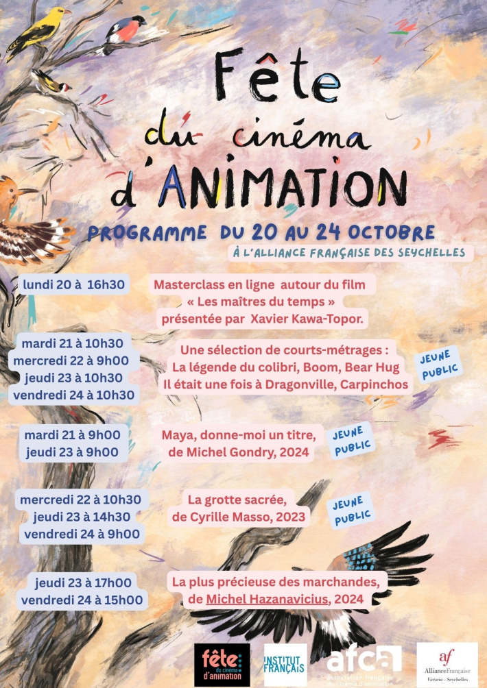 Fête du Cinéma d’Animation à l’Alliance Française