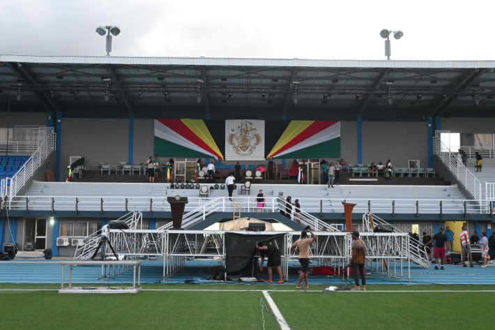 Preparations underway for inauguration of President-elect Dr Patrick Herminie