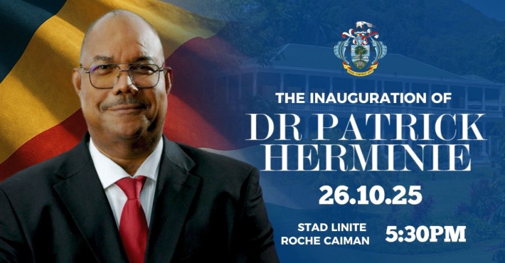 Inauguration of Seychelles’ 6th President, Dr Patrick Herminie   