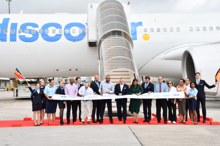 Discover Airlines’ inaugural flight