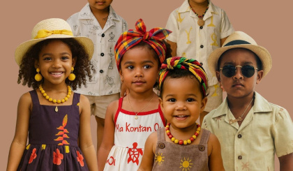 NeKreol redefines children’s fashion through culture and identity