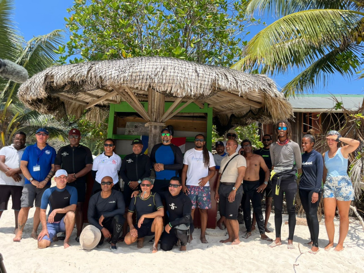 Curieuse marine park