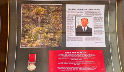 Remembering Ephrem Pool, the man who saved Vallée de Mai in 1958