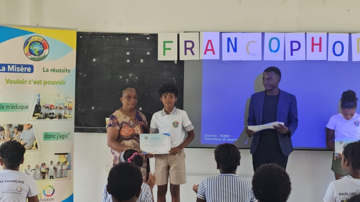 L’école primaire de La Misère célèbre la réussite francophone
