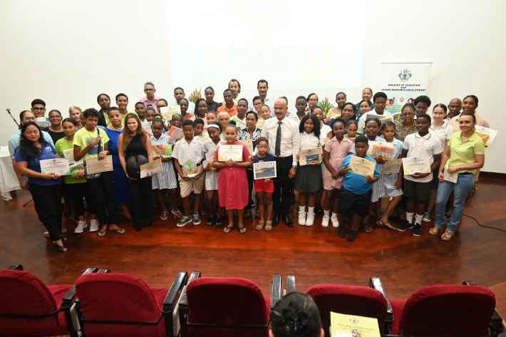 Seychelles schools honoured for excellence in sustainability