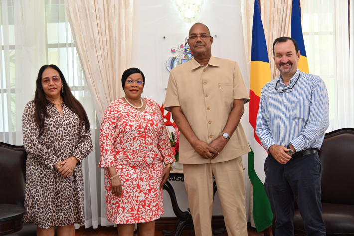 President Herminie pledges to create an enabling environment for IECD-Unesco Category 2 Institute