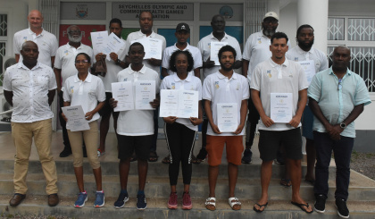 Olympic Solidarity: Handball coaching course under DNSS programme