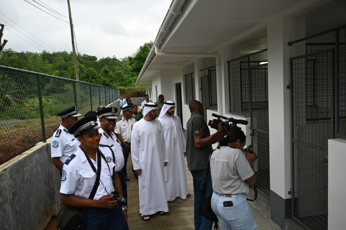 UAE donates modern  K-9 facility to Seychelles