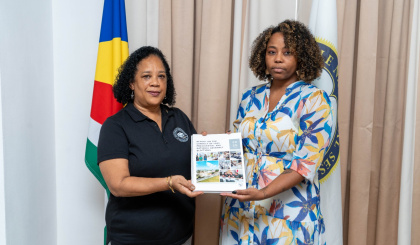 Electoral Commission presents 2025 election reports to Speaker Azarel Ernesta