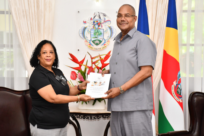 Electoral Commission submits post-election reports to President Herminie   