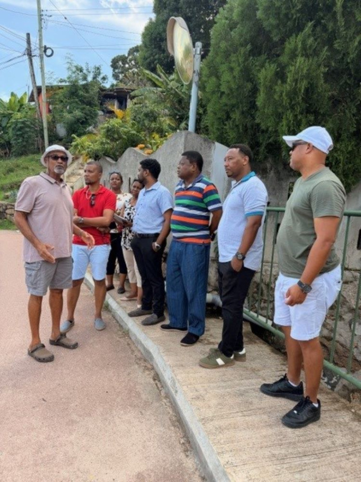 Housing projects under review as officials tour Mahé and Praslin