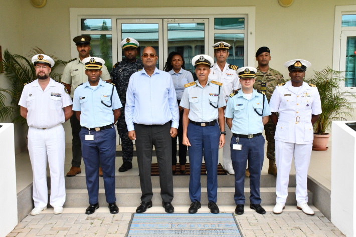 President visits two key maritime security centres