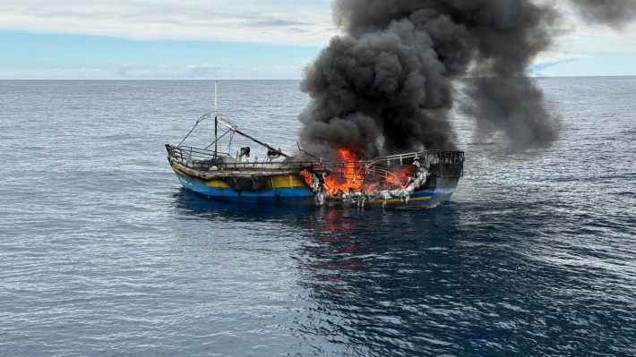 Sri Lankan groups demand probe after fishing vessel destroyed in Seychelles waters
