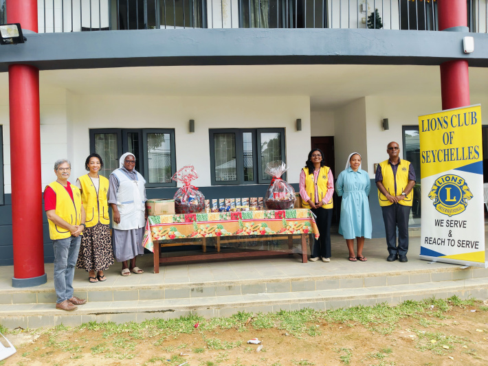 Lions Club rings in the New Year with children at Foyer de Nazareth