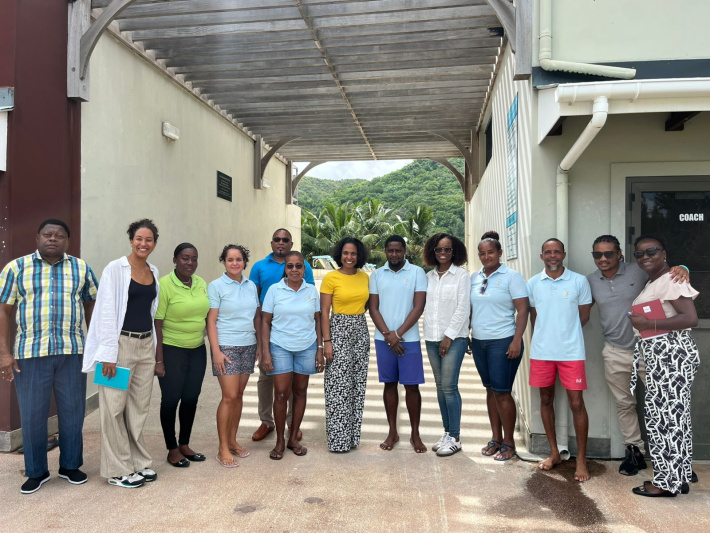 Minister Belle reaffirms commitment to inclusive sports development on inner islands