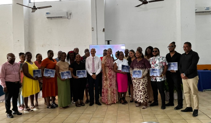 Education ministry choir celebrated for winning charity competition