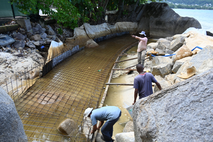 Coastal restoration projects underway