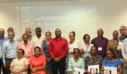 Health Care Agency honours twelve retired staff