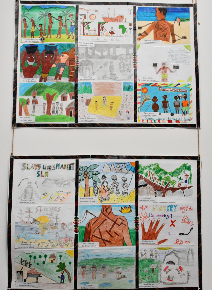 Youth art exhibition brings Seychelles’ slavery history to life