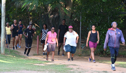 God turnout for first community fitness initiative ‘Every Step Counts’