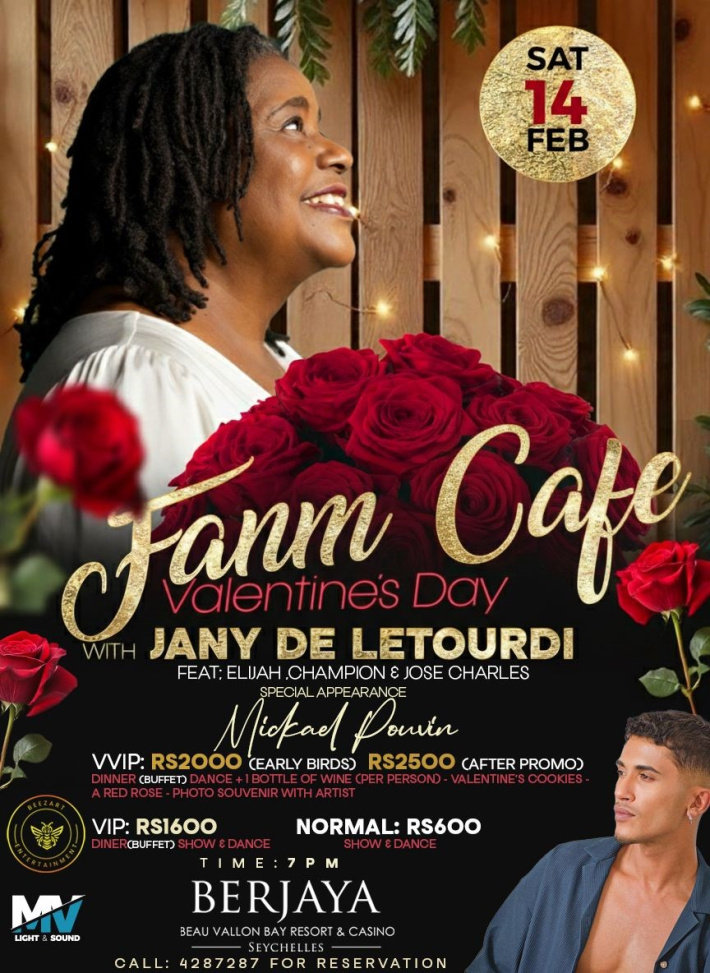 Valentine’s Day with Jany De Letourdie