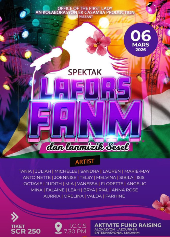Spektak ‘Lafors Fanm dan Lanmizik Sesel’ to celebrate women in music