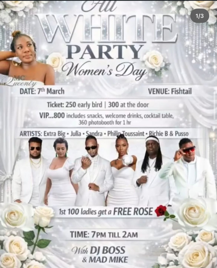 All White Party to celebrate Women’s Day