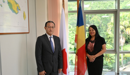 Minister for Transport receives Japanese ambassador on courtesy visit