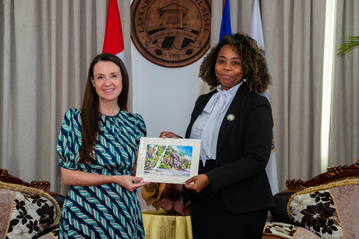 Canadian High Commissioner calls on Speaker Ernesta