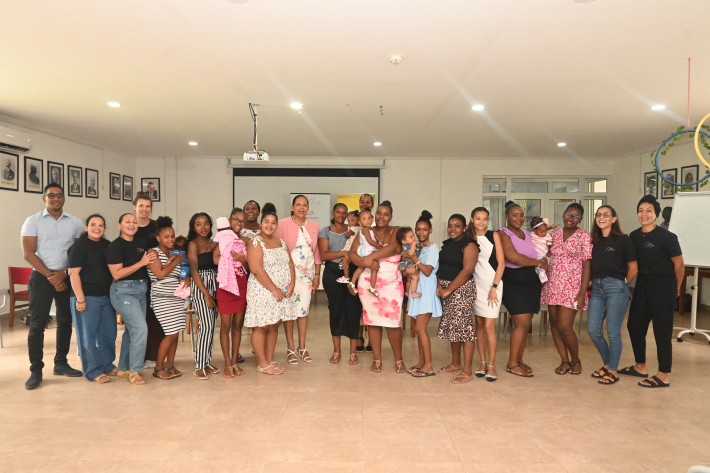 Young mothers empowered through ‘Give to Gain’ session