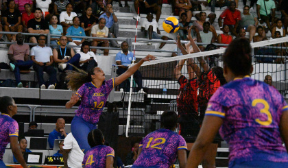 30e édition de la Coupe des clubs de la Confédération Africaine de Volleyball (CAVB) Zone 7 – Demi-finale de la compétition féminine entre Arsu Ladies et City Ladies