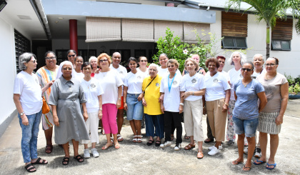 Soroptimist club hosts luncheon for residents of St Elizabeth Convent