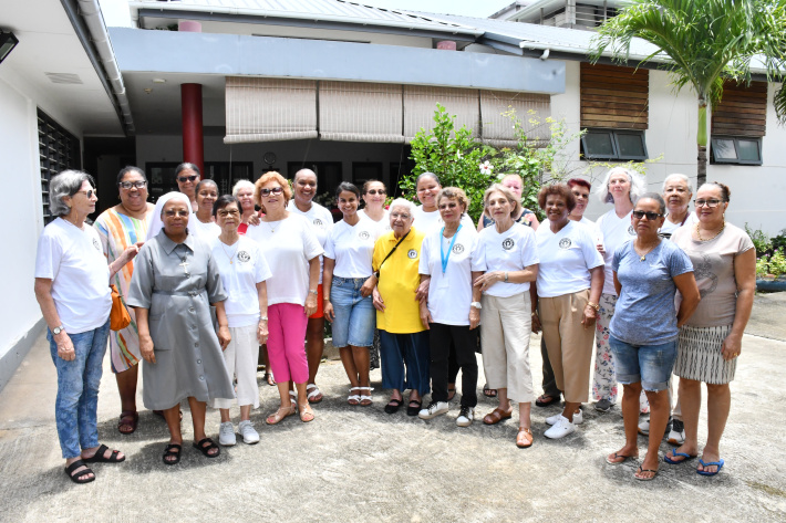 Soroptimist club hosts luncheon for residents of St Elizabeth Convent