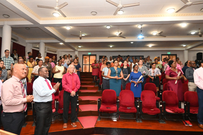 Ministry of Education honours female staff on International Women’s Day