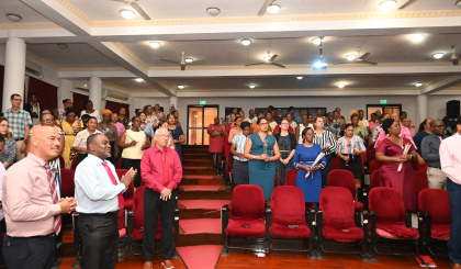 Ministry of Education honours female staff on International Women’s Day