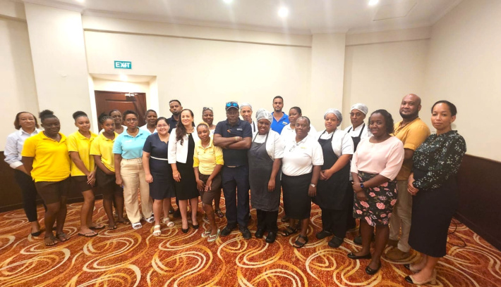 Minister Idith Alexander embarks on workplace visits