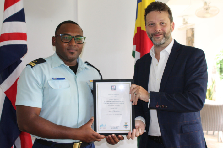 UK training strengthens Seychelles’ maritime security
