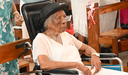 Takamaka community bids farewell to centenarian Regina Lepathy
