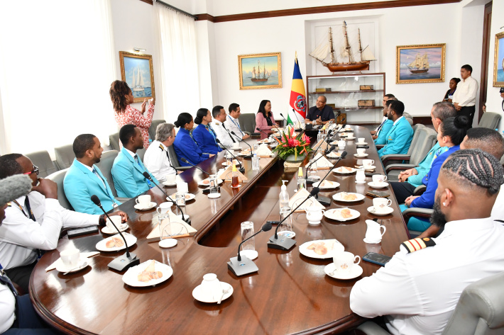 President Herminie commends Air Seychelles  for repatriation efforts amid Middle East crisis