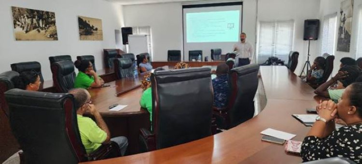 Training strengthens staff capacity in waste and landscape management