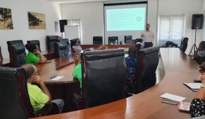 Training strengthens staff capacity in waste and landscape management