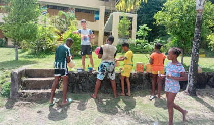 Bel Ombre primary school benefits under the ‘Green Harvest – Grow Your Own Food Movement’