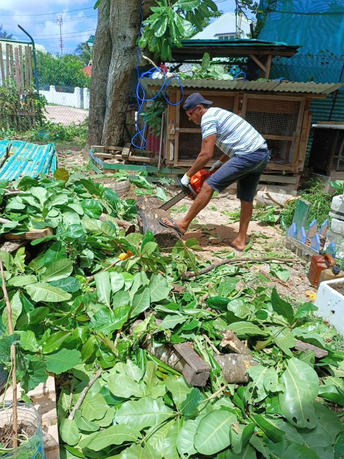 Volunteer day boosts environmental efforts at Grand Anse Praslin primary