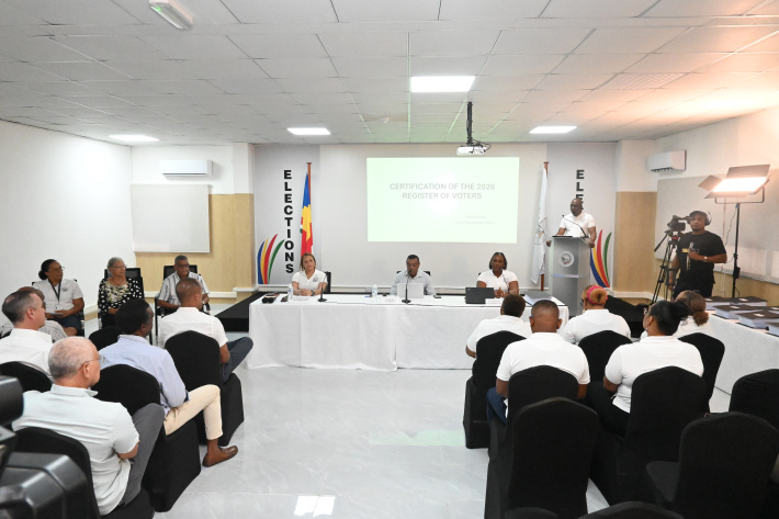 ECS certifies 2026 voters register