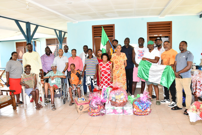    Nigerians bring joy to Anse Boileau Home for the Elderly