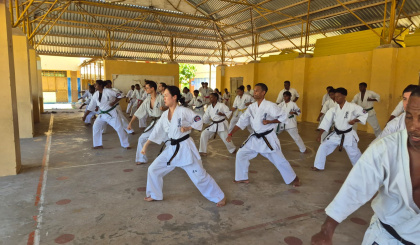 Kyokushin karate’s 36th annual karate training camp