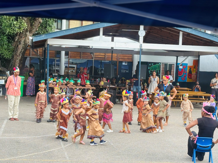 ISS celebrates creativity with vibrant hat parade