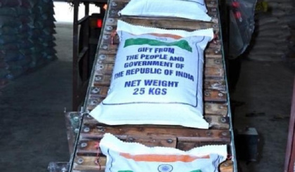 250 MT food grain shipment leaves India for Seychelles