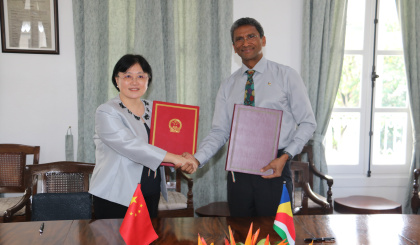 Seychelles, China sign development cooperation accord supporting national development priorities