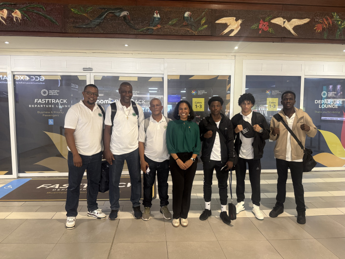 Youth and Sports minister sees off boxing team ahead of international competition in Russia